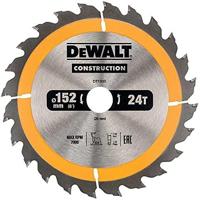 DeWalt Accessoires Cirkelzaagblad 152x20x24t, positief 10°, kerf 2,5mm - DT1930-QZ - thumbnail