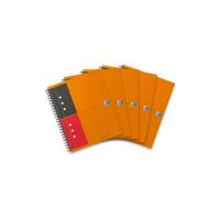 Spiraalblok oxf international notebook a5+ lijn | 5 stuks - thumbnail