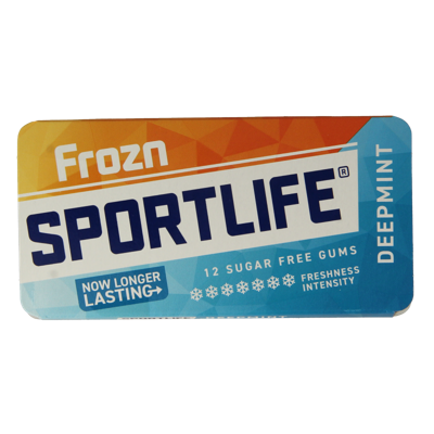 Sportlife Frozn deepmint pack 1 Stuks Sportlife Frozn deepmint pack 1 Stuks