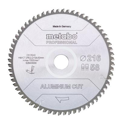 Metabo ALUMINIUM CUT PROFESSIONAL 628448000 Cirkelzaagblad 305 x 30 x 2.2 mm Aantal tanden: 84 1 stuk(s)