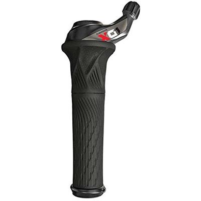 SRAM Twist grip shifter "x01 eagle"12-sp.,alu,red