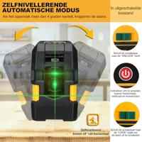 Prexiso PLC30GLIT Kruislijnlaser - thumbnail