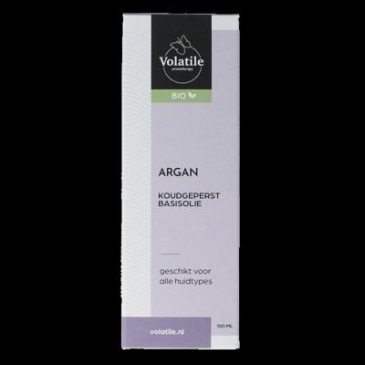 Argan koudgeperst basisolie bio glazen fles 100 Milliliter