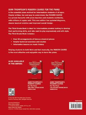 Willis Music - Thompson's Modern Course for the Piano grade 3 Willis Music - Thompson's Modern Course for the Piano grade 3