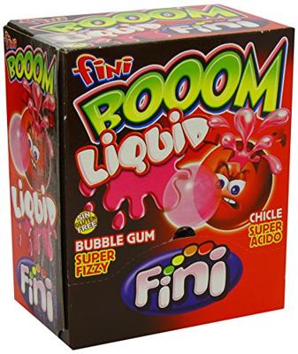 Fini - Booom liquid Bubble Gum Aardbei - 200 stuks