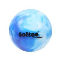 RYTHMIC BALL PEARL JUNIOR WHITE/BLUE - thumbnail