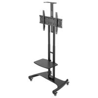 SpeaKa Professional SP-TVC-710 TV-wagen 81,3 cm (32) - 190,5 cm (75) Vloerstandaard, In hoogte verstelbaar, Zwenkbaar, Laptophouder - thumbnail