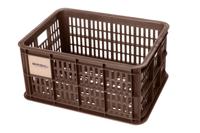 Gerecyclede fietskrat Basil Crate S 17.5 liter 29 x 39 x 20 cm - brown - thumbnail