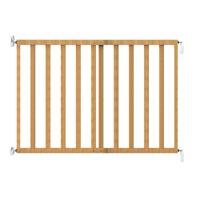 Noma wall fix wooden blank houten traphekje naturel - thumbnail