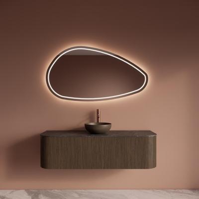 Spiegel Gliss Design Sirius met Indirecte LED Verlichting en Verwarming 100x60 cm Spiegel Gliss Design Sirius met Indirecte LED Verlichting en Verwarming 100x60 cm