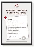walther+ design KV130B Wissellijst Papierformaat: DIN A4 Zwart - thumbnail