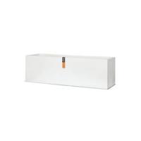 Capi Europe Bloembak rechthoek laag Terrazzo - 100x40x40 - Wit - thumbnail