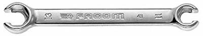 Facom 43 open ringsleutels met kraag, metrische maten l 124mm ; 10x11 - 43.10X11 Facom 43 open ringsleutels met kraag, metrische maten l 124mm ; 10x11 - 43.10X11