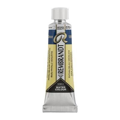 Rembrandt Aquarelverf Tube 10 ml - Phtaloblauw Groenachtig #576