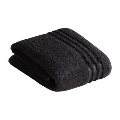 Vossen Vossen Douchelaken Cult de Luxe 7900 Zwart 67x140