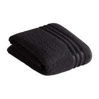 Vossen Vossen Douchelaken Cult de Luxe 7900 Zwart 67x140 - thumbnail