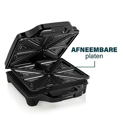 Princess Supreme XXL Tosti-apparaat Anti-aanbaklaag, Controlelampje Zwart