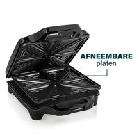 Princess Supreme XXL Tosti-apparaat Anti-aanbaklaag, Controlelampje Zwart - thumbnail