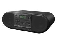 Panasonic RX-D550E-K Radio/CD-speler VHF (FM) AUX, Bluetooth, CD, FM, USB Incl. afstandsbediening Zwart - thumbnail