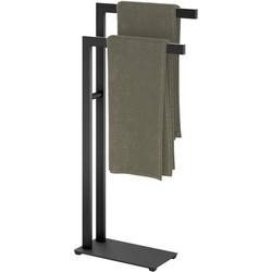 ZACK Linea Staand handdoekrek 15x38,5x80cm zwart ZACK Linea Staand handdoekrek 15x38,5x80cm zwart