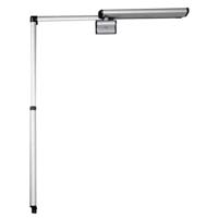 Geze afdekprofiel wit 3000 - thumbnail