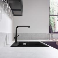 Hansgrohe Talis M54 ééngreeps keukenmengkraan 270, mat zwart - thumbnail