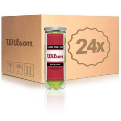TUBE 3 PADEL BALLS WILSON RUSH 100