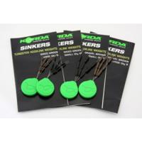 Korda Sinker Tungsten Hooklink Weight Brown Medium - thumbnail