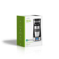 Nedis KACM310FBK Koffiezetapparaat Zwart, Zilver Timerfunctie - thumbnail