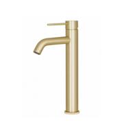 Best Design Best-Design "Nancy-Nerola" Hoge-Wastafelmengkraan Mat-Goud - thumbnail