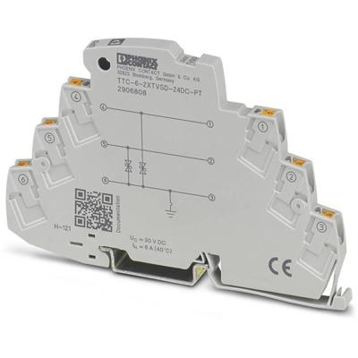 Phoenix Contact 2906808 TTC-6-2XTVSD-24DC-PT Overspanningsveilige afleider Piece 1 stuk(s)