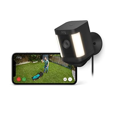 ring Spotlight Cam Plus - Plug-in - Black 8SH1S2-BEU0 IP Bewakingscamera WiFi 1920 x 1080 Pixel ring Spotlight Cam Plus - Plug-in - Black 8SH1S2-BEU0 IP Bewakingscamera WiFi 1920 x 1080 Pixel