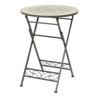 Tafel Bistro 899263 Zwart Ijzer Ø 60 x 76 cm - thumbnail