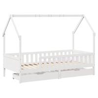 Kinderbedframe 90x200 cm massief grenenhout - thumbnail