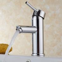 Wastafelkraan Boss & Wessing Aloni Laag Model Verchroomd Messing Boss & Wessing - thumbnail