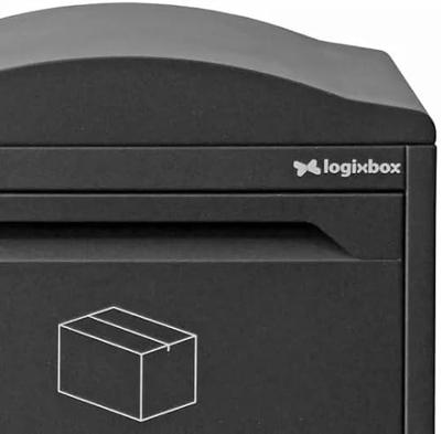 Pakketbrievenbus Logixbox Frontbox - grijs