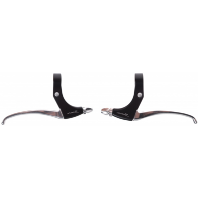 Saccon Stel remgrepen v/gripshift l+r zwart/alu