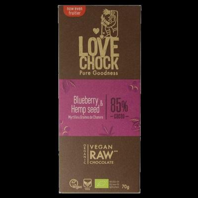 Lovechock Blueberry hempseed bio 70 Gram Lovechock Blueberry hempseed bio 70 Gram