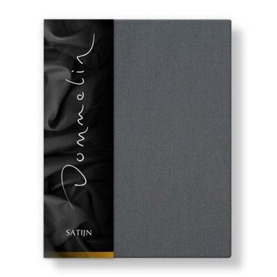 Dommelin Dommelin Laken Uni Satijn 300TC 555 Olifantgrijs 200x270 cm