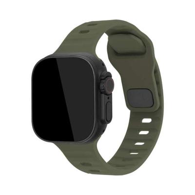Mobilize Silicon Watch Band - Sports - for Apple 42/44/45/49mm - Green
