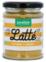 Purasana Latte curcuma gember vegan bio 120 Gram - thumbnail