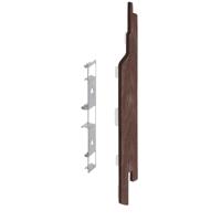Keralit Eindkap rechts Bruin eiken (2865) (Sponningdeel 143) - thumbnail
