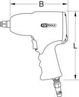 KS Tools 512.0020 512.0020 Pneumatische slagmoersleutel - thumbnail
