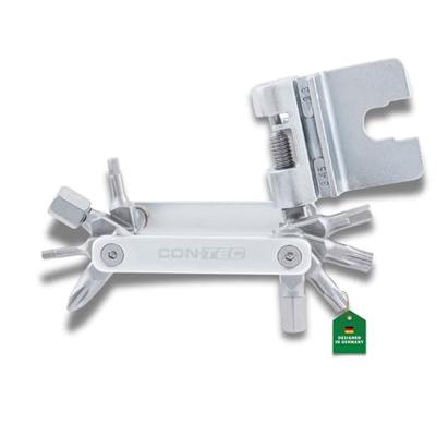 CONTEC multifunctie-tool "tfr - striker 16" ct multitool tfr-striker 16 functions silver