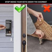MASTER LOCK - Sleutelkastje voor buiten - Nieuw ontwerp - Wandmontage - Grote capaciteit - Hoge veiligheid - 19,6 x 7,6 x 5,6 cm - thumbnail