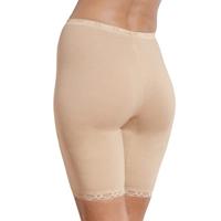 Basic Long Dames - Boxershort lange pijpjes - Broekje voor onder jurk - Katoen - thumbnail