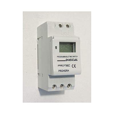 Wallair 1IO7081 Schakelklok Digitaal Weekprogramma 3500 W IP20 Gangreserve