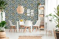 Architects Paper Floral Impression - Blauw - Bloemrijk - 377551 - thumbnail