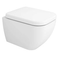 Sky Wandcloset Met Soft-Close Bril 47 cm Wit Aqua Splash - thumbnail