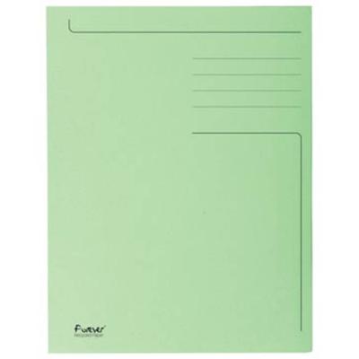 Exacompta dossiermap Foldyne ft 24 x 32 cm (voor ft A4), lichtgroen, pak van 50 stuks